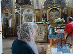 Прихожане храма Преображения Господня города Острогожска помолились у чтимой иконы Божией Матери «Дивногорская-Сицилийская»