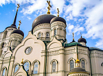 Митрополит Воронежский и Лискинский Сергий возглавил богослужение в день престольного праздника кафедрального собора Воронежской епархии