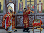 В день Радоницы Преосвященнейший епископ Дионисий совершил Литургию в Воскресенском соборе Белогорского епархиального мужского монастыря
