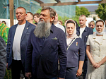 В день памяти преподобного Сергия Радонежского епископ Дионисий сослужил Предстоятелю Русской Православной Церкви за Литургией в Троице-Сергиевой лавре