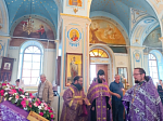 Праздник Изнесения Честных Древ Креста Господня молитвенно отметили в Тихоновском соборном храме Острогожска
