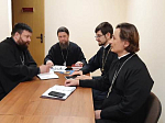 Заседание руководителей межепархиальных коллегий историко-архивной комиссии и комиссии по канонизации святых