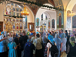 В храме Вознесения Господня города Калач был совершен молебен об учащих и учащихся, а также подведены итоги акции «Собери ребенка в школу»