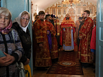 Преосвященнейший епископ Дионисий совершил Литургию в Георгиевском храме с. Терновое