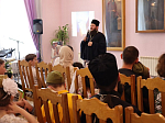 Воспитанники воскресной школы «Добро» Свято-Ильинского кафедрального собора города Россоши вместе отпраздновали День Победы