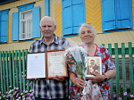 В Каменском благочинии поздравили пар-юбиляров семейной жизни