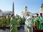 В день памяти прп. Сергия Радонежского Правящий Архиерей Россошанской епархии сослужил Предстоятелю Русской Церкви за Литургией в Троице-Сергиевой лавре