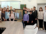 Настоятель Покровского храма села Шапошниковка встретился с ольховатскими школьниками