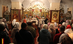 В Калачеевском церковном округе молитвенно встретили Светлый праздник Воскресения Христова