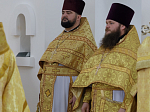 Правящий Архиерей совершил первую Божественную литургию в новопостроенном храме во имя первоверховного апостола Павла города Павловска