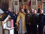 Казаки «Станицы Острогожская» Донской казачьей общины приняли участие в богослужении