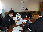 Священнослужители встретились с начальником ОВД