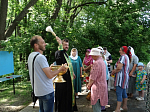 В селе Дедовочка совершили праздничный молебен с водоосвящением