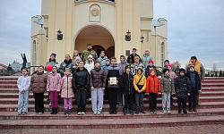 В воскресной школе «Добро» Ильинского кафедрального собора Россошанского благочиния состоялись воинские испытания «Единением и любовью спасемся»