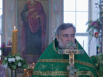 В праздник Святой Троицы Преосвященнейший епископ Дионисий совершил Литургию в Свято-Троицком храме города Россоши