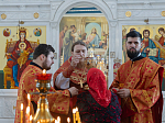 Епископ Россошанский и Острогожский Дионисий совершил Божественную литургию в храме Успения Пресвятой Богородицы г. Калач