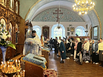 В Покровском храме города Павловска торжественно встретили престольный праздник