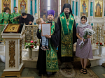 Глава Россошанской епархии возглавил служение молебна святым Петру и Февронии Муромским в Свято-Ильинском кафедральном соборе г. Россошь