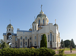 В праздник Крещения Руси епископ Дионисий совершил Божественную литургию в Свято-Ильинском кафедральном соборе города Россоши