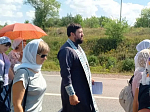 Подгоренцы проводили икону Божией Матери «Спорительница хлебов» в Россошанский район