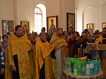 Соборный молебен пред иконой Божией Матери «Всецарица»  в Острогожске