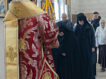 Преосвященнейший епископ Дионисий совершил Божественную литургию в Костомаровском монастыре