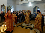 В Неделю 2-ю по Пасхе, апостола Фомы, епископ Дионисий возглавил праздничное богослужение в Казанском храме поселка Каменка