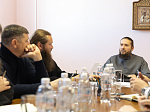 Преосвященнейший Дионисий, епископ Россошанский и Острогожский, возглавил работу Епархиального совета Россошанской епархии
