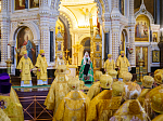Епископ Россошанский и Острогожский Дионисий с сонмом архиереев Московского Патриархата сослужил Святейшему Патриарху Московскому и всея Руси Кириллу