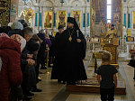 В Неделю о блудном сыне епископ Дионисий совершил Божественную литургию в Свято-Ильинском кафедральном соборе города Россошь