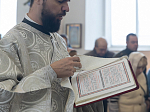 В праздник Собора Пресвятой Богородицы Преосвященнейший епископ Дионисий совершил Литургию в храме иконы Божией Матери «Казанская» города Павловска