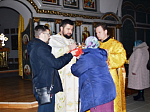 Божественная литургия в Казанском храме Павловска перед наступлением Нового года