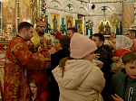 В праздник Светлого Христова Воскресения глава Россошанской епархии возглавил торжественное богослужение в Свято-Ильинском кафедральном соборе г. Россоши