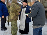 Из Свято-Митрофановского храма села Верхний Мамон в зону проведения специальной военной операции передан очередной гуманитарный груз