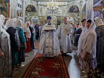 В праздник Преображения Господня Правящий Архиерей совершил Божественную литургию в храме Преображения Господня города Острогожска