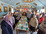 На приходах Россошанского церковного округа поздравили прихожан почтенного возраста