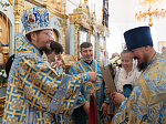 Епископ Дионисий 21 июля, в день празднования Казанской иконы Божией Матери, совершил Божественную литургию в Казанском храме пгт Каменка, центре Каменского благочиния