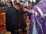 В первую неделю Великого поста в Нижнем Мамоне совершили Чин Торжества Православия