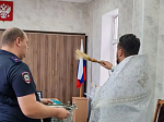 В городе Острогожске совершено освящение здания Отделения по вопросам миграции отдела МВД России по Острогожскому району