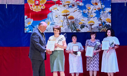 Празднование Дня России в Репьевке