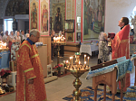 Молебен о страждущих недугом винопития в Сретенском храме Острогожска