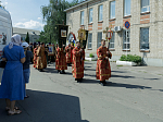 Епископ Россошанский и Острогожский Дионисий приняли участие в крестном ходе с иконой Божией Матери «Спорительница хлебов»
