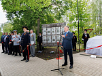 В Парке Защитников Отечества г. Калач торжественно отрыли Аллею Славы ветеранов органов внутренних дел