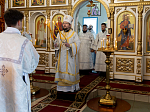 Епископ Россошанский и Острогожский освятил храм во имя Архангела Михаила в Репьёвском районе