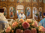 Правящий Архиерей возглавил престольные торжества храма Покрова Пресвятой Богородицы города Павловска