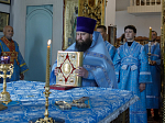 Преосвященнейший епископ Дионисий возглавил торжества престольного праздника храма иконы Божией Матери Казанская поселка Каменка