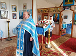 В храме Покрова Пресвятой Богородицы села Дерезовка совершен праздничный молебен