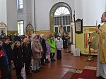 Школьники посетили Петропавловский храм