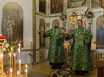 Преосвященнейший Дионисий, епископ Россошанский и Острогожский, возглавил торжества в честь 150-летия храма-колокольни Александра Невского города Россошь