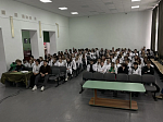 В Россошанском медицинском колледже среди первокурсников состоялось мероприятие по профилактике потребления наркотических средств и психоактивных веществ